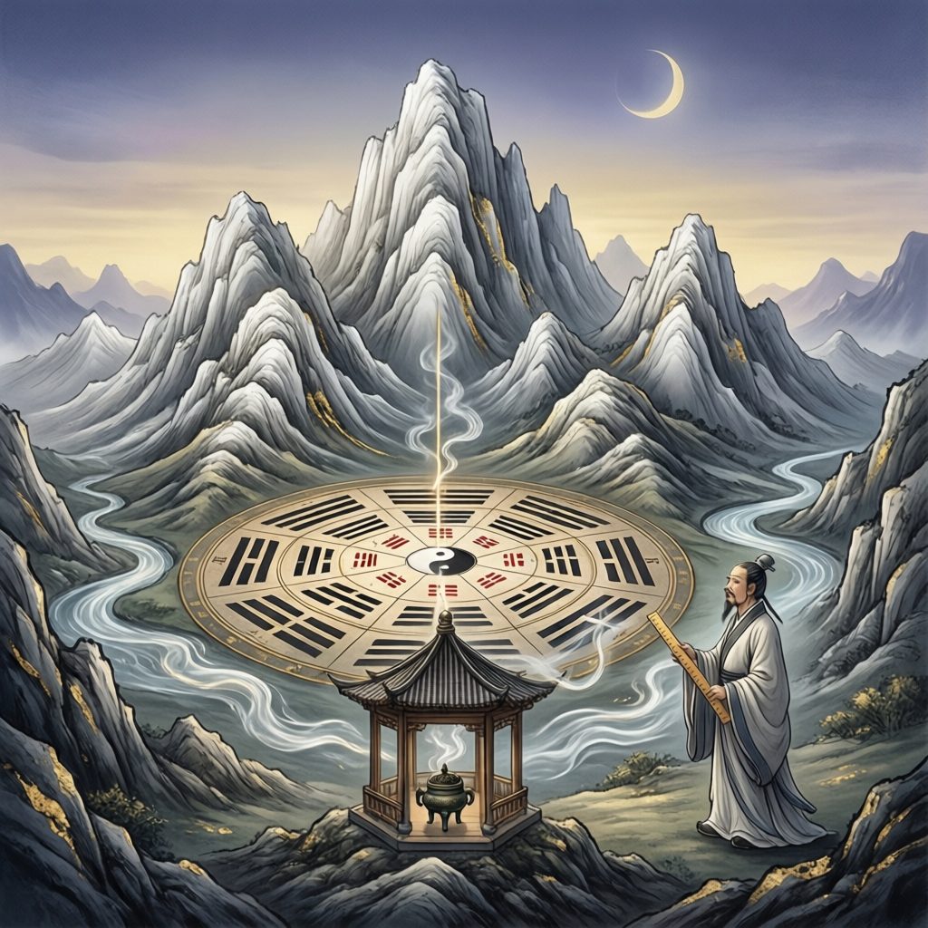 Feng Shui knowledge for everyday living illustration for feng shui analysis of the dolomites form compass school insights
