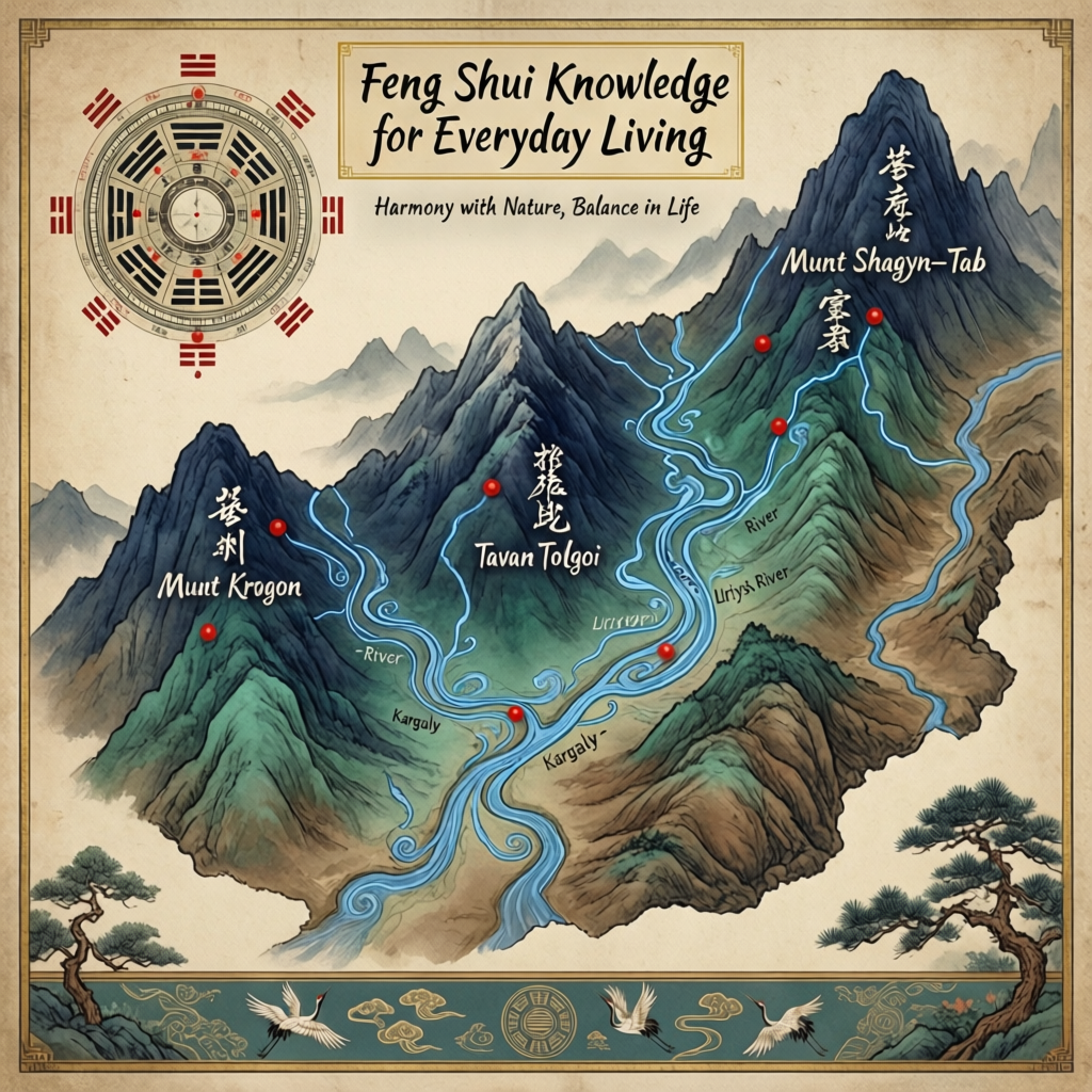 標有山峰與河流的阿爾泰地區地圖