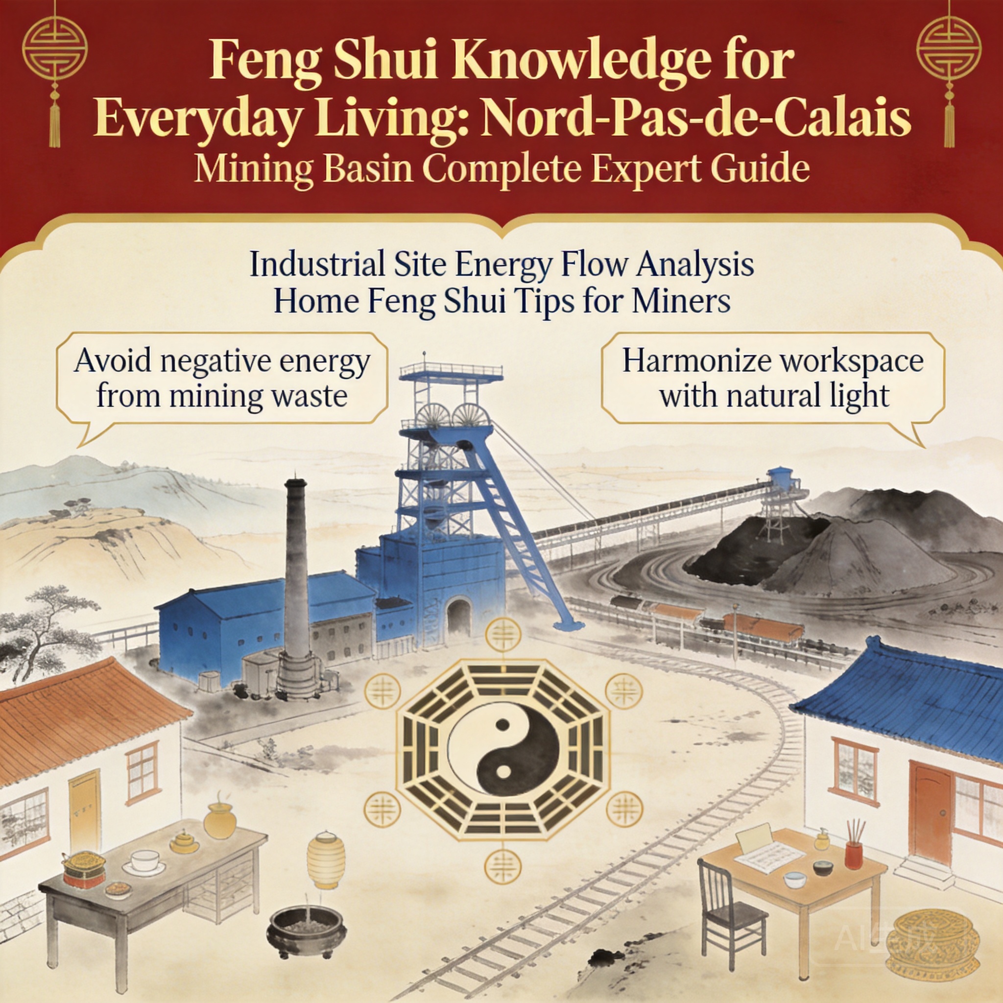 Feng Shui knowledge for everyday living illustration for nord pas de calais mining basin feng shui analysis complete expert guide
