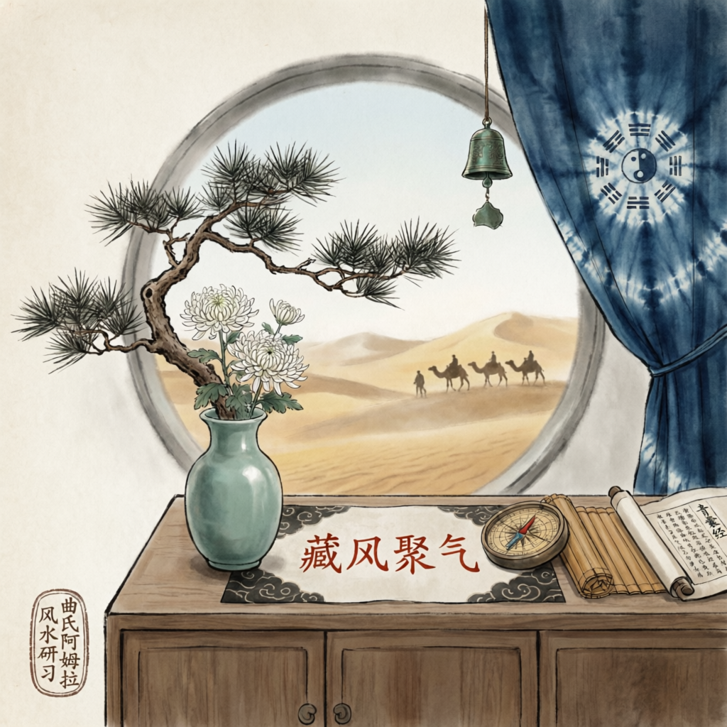 Feng Shui knowledge for everyday living illustration for quseir amra feng shui analysis ancient desert wisdom for modern living